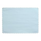 Creative Converting 50 Count Touch of Color Paper Placemats, Pastel Blue