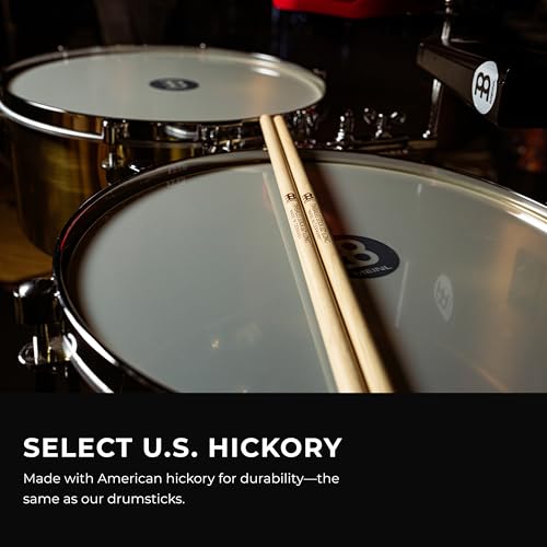 Image of Timbale Sticks Long, Pair, 1 /2 inch - American Hickory Percussion Drumsticks - MADE IN GERMANY