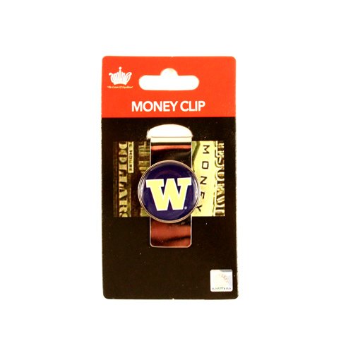 NCAA Washington Huskies Domed Money Clip-image-15