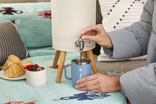 image for ThermoFlask Drinkware 12 oz Coffee Mug with Leak-Proof Push 'N Sip Lid