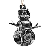 Qualité d'impression impeccable : ces décorations de sapin de Noël restent vives et ne se décolorent pas au fil du temps. Leur design ajoute une touche festive à votre décoration d'intérieur.