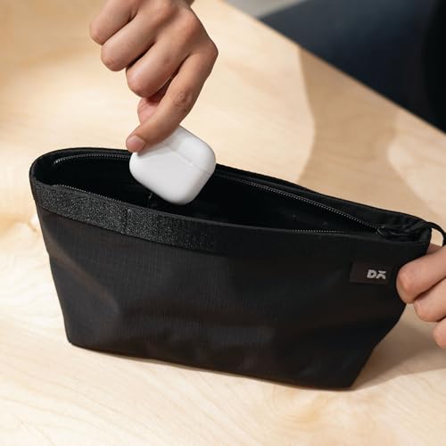 Image of DailyObjects Pivot Carry All Pouch for Men & Women | Storage Slip Pockets |Lightweight|Water Resistant|Portable| Recycled Nylon Zippered | Concealed Handles