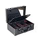 CGTENBS Travel Makeup Artist Beauty Nail Suitcase Organizer with Cosmetics Organizer Makeup Case(D)