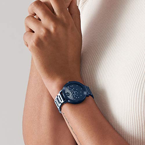 Montre à quartz de luxe Movado Bold Evolution 3600706 en acier inoxydable rigide