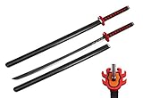 Blazing Steel 41' Demon Nichirin Fantasy Foam Samurai Sword - Hinokami Dance