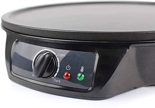 Sotech - Crepe-Maker, Crepe-Maschine, Große Platte, Material: Aluminium und Bakelit, Watt: 1000 W – Bild 4