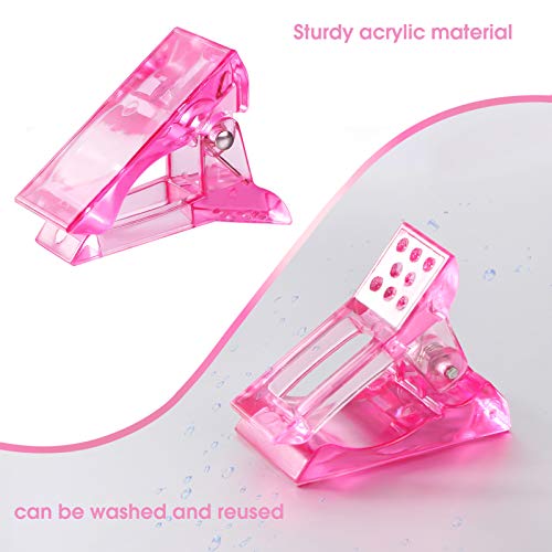 Kit de 6 Clips para Uñas con 1 Cortador Acrílico miniatura 5