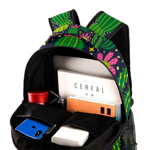 Mochila para libros escolar bolsa para laptop de girasoles 4