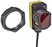 Banner QS30EDV World Beam Expert Universal Sensor, Diffuse Sensing Mode, 2 m PVC 5-Wire Cable, Visible Red LED, 10-30 VDC Supply Voltage, Bipolar (PNP and NPN) Output, 1.4 m Sensing Range