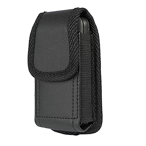 Étui portefeuille pour TCL Flip 3 protégeant des chutes avec fermeture élastique - 3