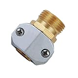 PLG Heavy Dutty Garden Hose Repair Fittings Male Hose End Water Hose Connector/Replacement/Mender for All 3/4-inch or 5/8-inch Garden Hose