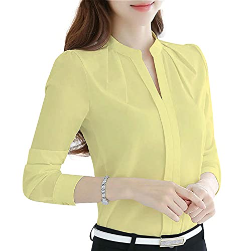 Image of Alaine Women Blouse Office Lady Shirt Women Tops
