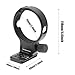 75mm Lens Collar Tripod Ring Mount Replacement Fit for Tamron T50-300mm, F4.5-6.3 Lense Collar Support Lens Collar Socket with 38mm Swiss Stand Quick Release Plate Base for Stabilizer