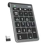 Ewin テンキー numlock非連動 Bluetooth/2.4G接続 3台デバイス接続 B038