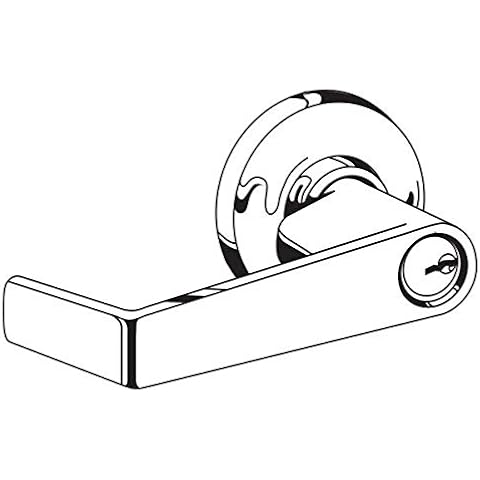 Schlage AL50LD SAT 609 Cylindrical Lock, 9.5" Length Cover