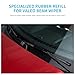 Wiper Blade Refill, 30 Inches Adjustable Size 8 mm Fit for GMC Sierra 2007-2018 Original Equipment Replacement Windshield Wiper Refills 4 Pcs