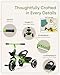 KRIDDO Tricycles Age 24 Month to 4 Years, Toddler Kids Trike for 2.5 to 5 Year Old, Gift for 2-4 Year Olds , Green