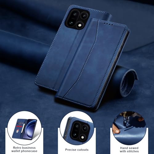 Image of Jasonyu Flip Wallet Case for OnePlus 15 5G,Blue