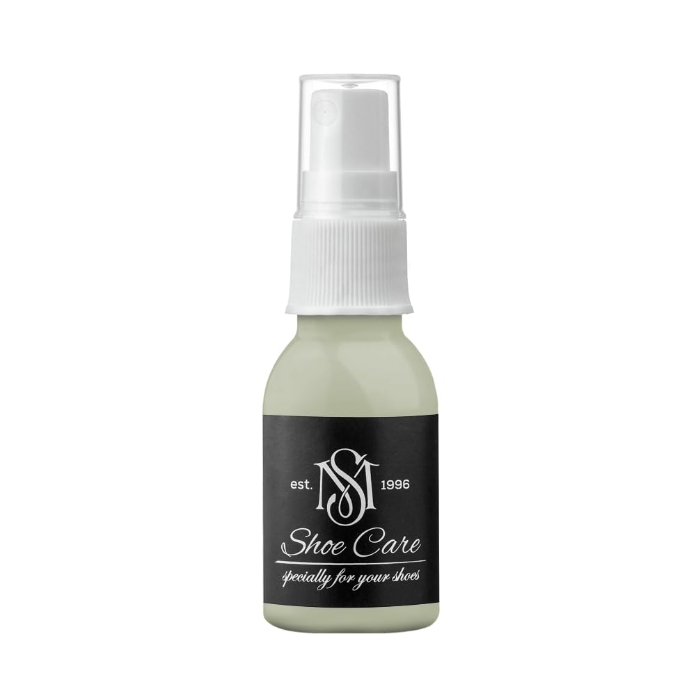 Spray nutritif cuir gris mousse kaki pour vos chaussures