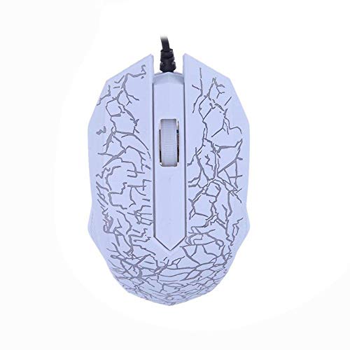 JIAHUI 5500DPI Souris de jeu optique à LED USB filaire 7 boutons Souris de jeu pour ordinateur portable (couleur : souris C)