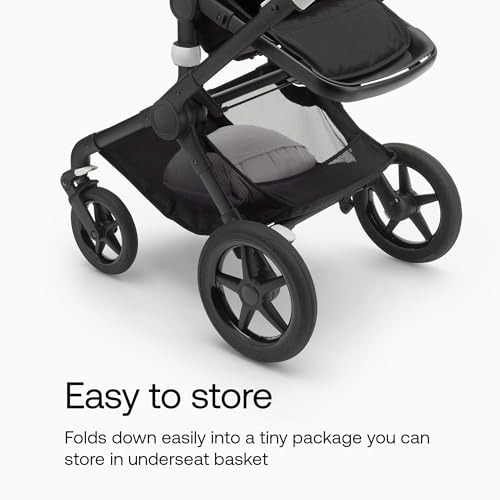 Image of Bugaboo Footmuff - All-Season Stroller Accessory Weatherproof Climate Control Removable and Reflective (Moon Grey) | Essential pram accessory for any season, moon grey
