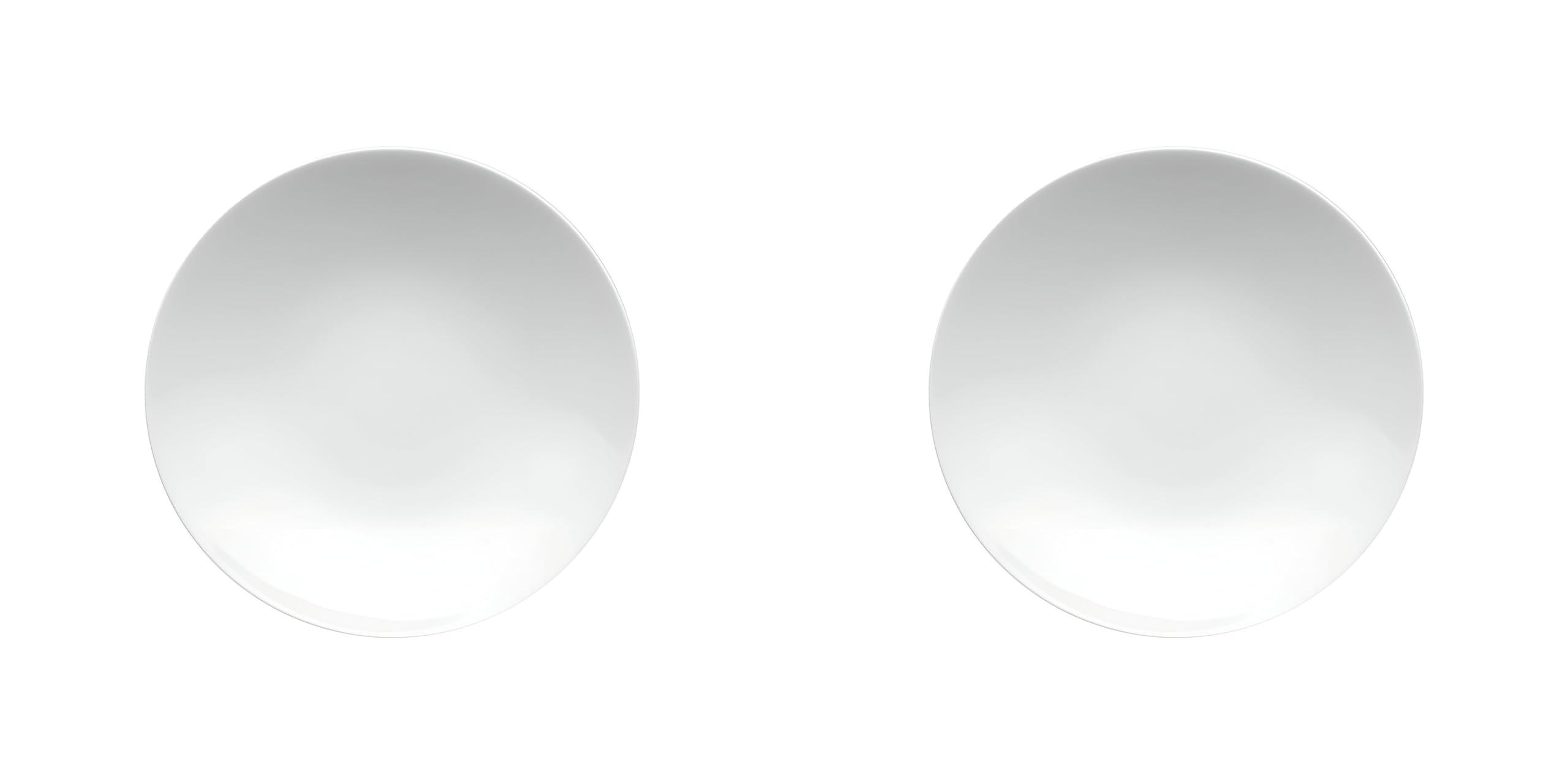 Assiettes creuses Rosenthal TAC GROPIUS blanc 24 cm vaisselle design Bauhaus