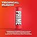 PRIME Energy TROPICAL PUNCH | Zero Sugar Energy Drink | Preworkout Energy | 200mg Caffeine with 355mg of Electrolytes and Coconut Water for Hydration| Vegan | Gluten Free |12 Fluid Ounce | 12 Pack