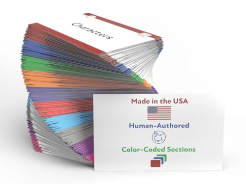 Image of AP English Literature and Composition Study Cards 2026-2027: AP English Lit and Composition Prep and Practice Test Questions [Full Color Cards]