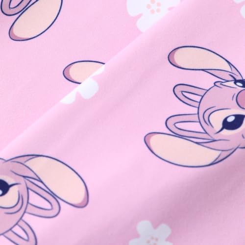 Image of Disney Girls Clothes Long Sleeve Sweatshirt Leggings Outfit 2 Piece Set | Officially Licensed丨Bold Character Print丨Ruffle Shoulder丨Comfy Fit丨Soft Feel丨Lightweight丨Bright Colors丨Mix & Match丨Gift-Ready