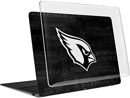 Skinit Case + Skin Compatible with MacBook Air 13in M1 (2021) - Officially Licensed NFL Arizona Cardinals Black & White Design