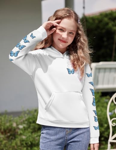 Sweat à capuche pour enfants imprimé tie-dye anti-irritation en maille douce