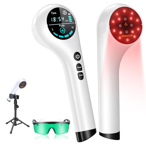 VAYALT Lumière Rouge Thérapie, Tenue Main LED Thérapie, Red Light Therapy pour une Peau Améliorée, Soulagement de la Douleur, Récupération Rapid, pour...