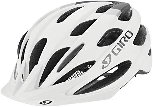 Giro Revel Cascos de Bicicleta, Unisex, Mat White/Grey 17, Talla única