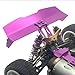Rc Toys Parts For Lc For Racing L6147 Truggy For Wltoys 144001 124019 124017 1/14 Metal Tail Wing Accesories Part Upgrade Parts(PURPLE)