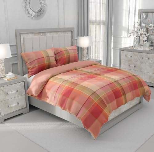 Le vie del cotone, Mr Tartan Percale Single Duvet Cover Set, Multi-coloured - Image 3