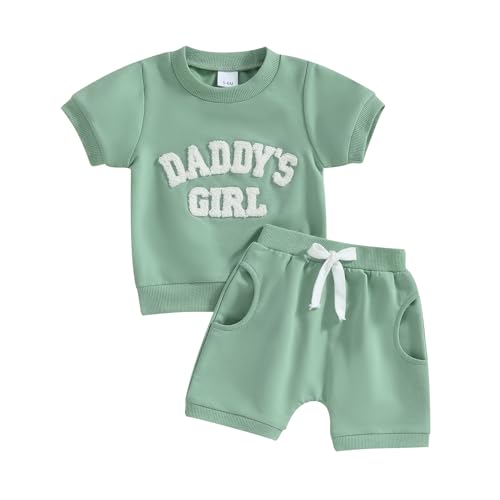 Baby Girl Easter Outfit Toddler T Shirt Shorts 2pcs Set Infant Bunny Matching Suit Newborn Boy Summer Clothes