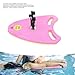Swim Kickboard with Phone Holder, Thickened Buoyancy Swimming Float Board Swimming Training Equipment, Foldable EVA Foam Swimming Float Board with 1/4 Inch Thread for Panoramic Cameras Action(Pink)