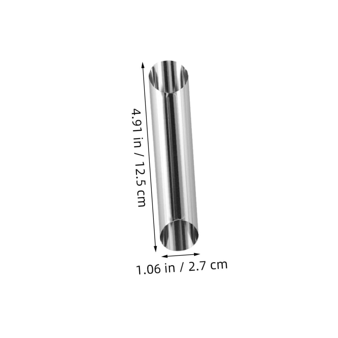 Molde Danés de Pan en Espiral 35 Piezas de Acero Inoxidable | Estructura Hueca de Doble Dirección, Color Plata, Uso en Hornos y Cocinas Profesionales