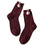🎅 【Calcetines para dormir de animales de dibujos animados】: Sock Luokou, con diseño de dibujos animados, hecho de banda de goma Lycra, buena elasticidad, no es fácil de deformar y caer; talón, suave y agradable para la piel, dobladillo puramente cosido a mano, dándote el más cálido protección en la estación fría