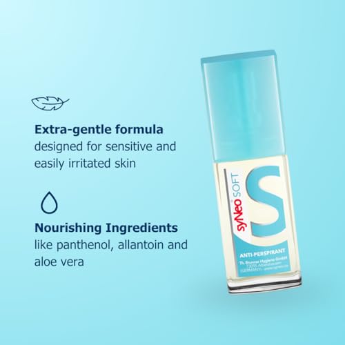 syNeo SOFT Sensitive Antiperspirant Spray - Fórmula Extra Suave miniatura 4
