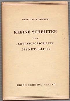 Hardcover Kleine Schriften Zur Literaturgeschichte Des Mittelalters [German] Book