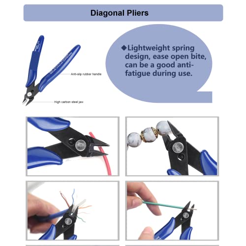 KUIDAMOS High Carbon Steel Diagonal Cutting Pliers #TOP25