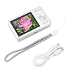 Digital Camera 50MP 1080P 16X Zoom Autofocus Pocket Camera for Student Vlog (Silver)