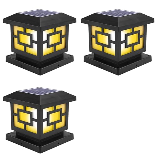 Lampe pour colonne solaire extérieure étanche murale et jardin