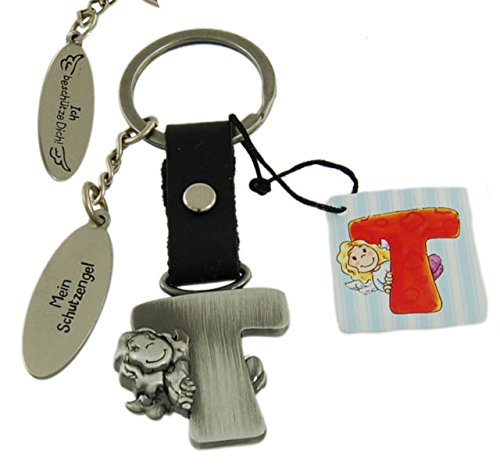 Preisvergleich Produktbild Depesche Schutzengel Alphabet Schlüsselanhänger - Buchstabe T