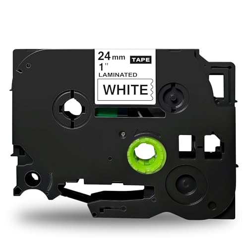 EIZVIKCE �݊� �u���U�[ P-touch�p �e�[�v�J�[�g���b�W TZe-251 ���x���e�[�v ��24mm ?�i ���n������ ����8m �h���ϖ��� �ȒP������