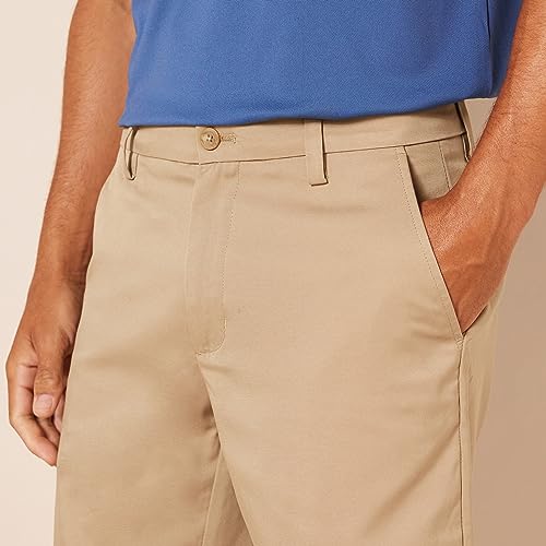 Amazon Essentials Men's Slim-Fit Stretch Golf Short, Khaki Brown, 34 #TOP2