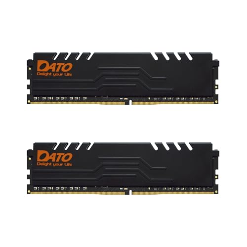 RAM DDR4 32Go Kit DATO 3200 MHz avec dissipateur thermique pour PC de bureau