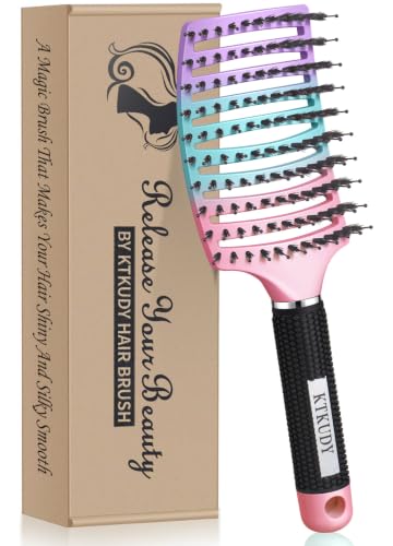 Detangling Brush for Women & Kids, Wet & Dry...