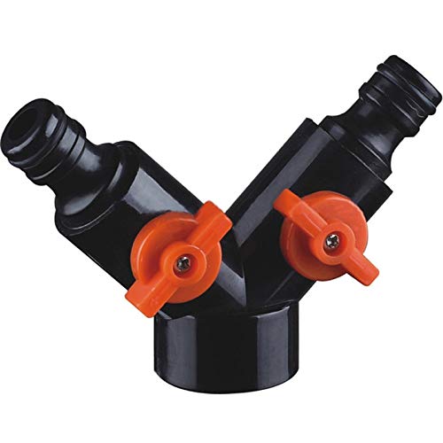 1/2" to 3/4" Water Pipes Splitter Quick Connector Plumbing Tee Fitting